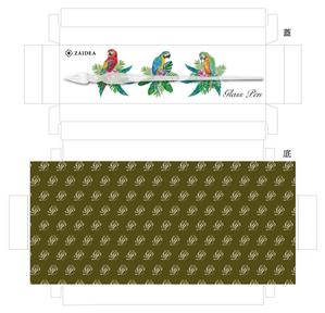 design_studio_be (design_studio_be)さんのガラスペンのパッケージをデザインしてください。への提案