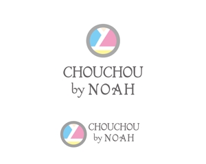 tukasagumiさんの写真館が展開するレンタル振袖専門「CHOUCHOU by NOAH」のロゴへの提案