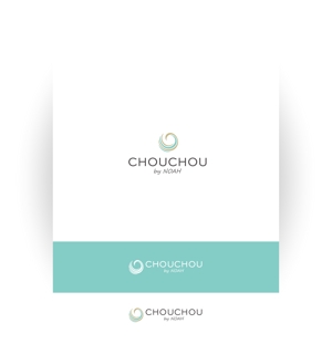 KOHana_DESIGN (diesel27)さんの写真館が展開するレンタル振袖専門「CHOUCHOU by NOAH」のロゴへの提案