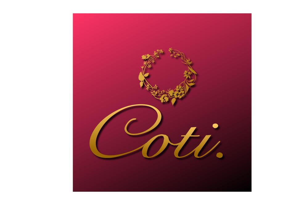 「coti.」のロゴ作成