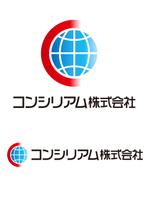 プラットフォームグラフィックス (platform_graphics)さんの経営コンサルティング会社「コンシリアム株式会社」のロゴへの提案