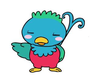 mimika (mimika)さんのケツァールのゆるキャラ制作の依頼への提案