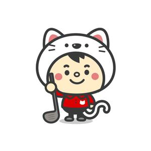 Jelly (Jelly)さんの室内ゴルフシミュレーション店舗のキャラクターデザインへの提案