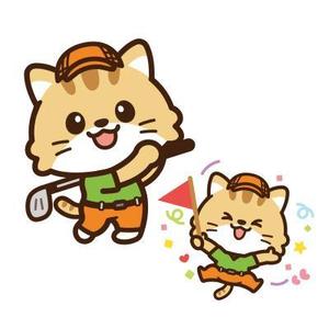 D-Cafe　 (D-Cafe)さんの室内ゴルフシミュレーション店舗のキャラクターデザインへの提案