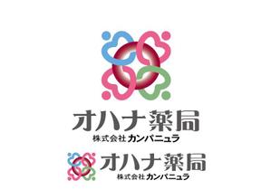 あどばたいじんぐ・とむ (adtom)さんの調剤薬局事業をしている「株式会社カンパニュラ　オハナ薬局」のロゴへの提案