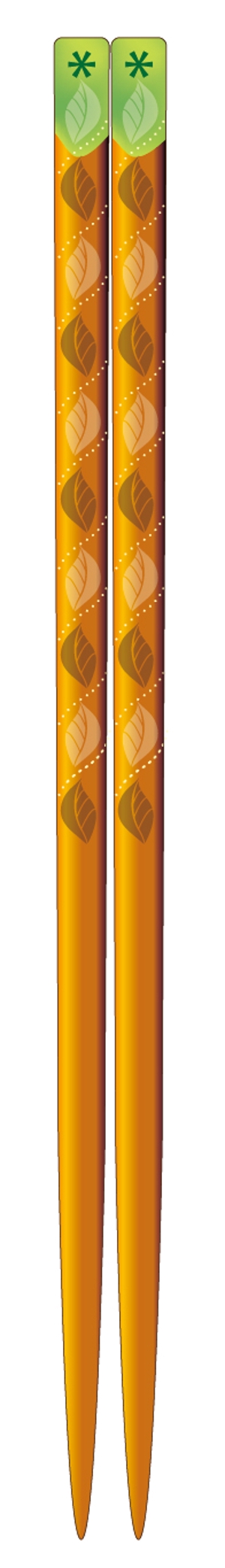 nyanko-works (nyanko-teacher)さんの箸のデザイン希望【ナチュラル・ベーシック系】への提案
