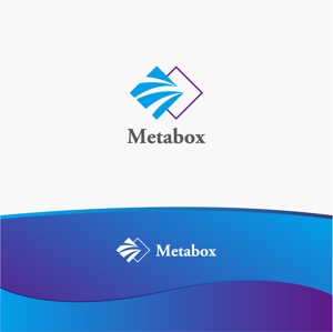 MIND SCAPE DESIGN (t-youha)さんのMetaBOXというローコードプラットフォームサービスのロゴへの提案