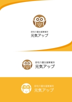 miki (misakixxx03)さんのケアマネジャーの事務所「元気アップ」のロゴへの提案
