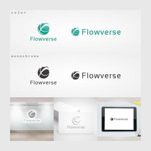 Yolozu (Yolozu)さんの新規法人「Flowverse」のロゴへの提案