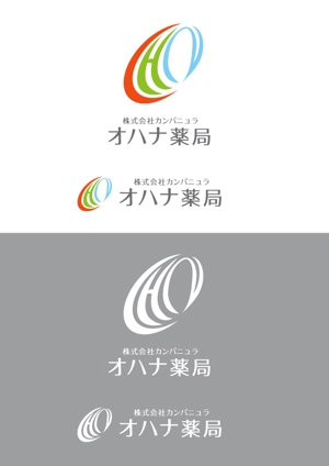 m_flag (matsuyama_hata)さんの調剤薬局事業をしている「株式会社カンパニュラ　オハナ薬局」のロゴへの提案
