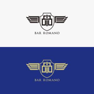 MALU SANKAKU SHIKAKU (malusankakushikaku)さんの麻布十番のイタリアンバル「BAR ROMANO」のロゴ＆マークへの提案