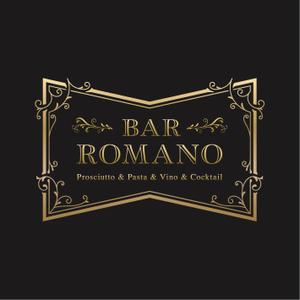 ノコル・デザイン (nocoru)さんの麻布十番のイタリアンバル「BAR ROMANO」のロゴ＆マークへの提案