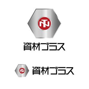 j-design (j-design)さんの鋼材・資材ECサイト「資材プラス」のロゴ作成への提案