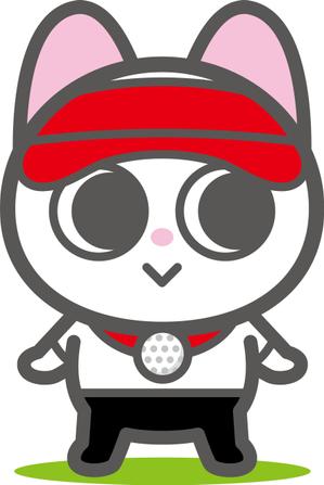 nougo (noguo3)さんの室内ゴルフシミュレーション店舗のキャラクターデザインへの提案