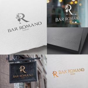 sazuki (sazuki)さんの麻布十番のイタリアンバル「BAR ROMANO」のロゴ＆マークへの提案