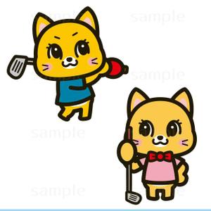 THE_watanabakery (the_watanabakery)さんの室内ゴルフシミュレーション店舗のキャラクターデザインへの提案