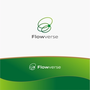 MIND SCAPE DESIGN (t-youha)さんの新規法人「Flowverse」のロゴへの提案