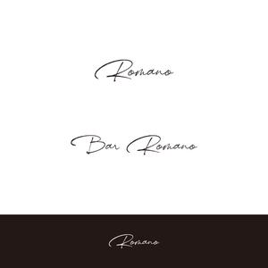 Kei Miyamoto (design_GM)さんの麻布十番のイタリアンバル「BAR ROMANO」のロゴ＆マークへの提案