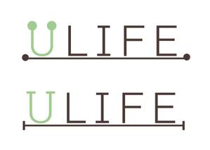 ☆tomato (amaduki)さんの「ULIFE」のロゴ作成への提案