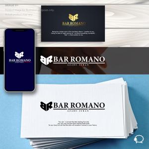 レテン・クリエイティブ (tattsu0812)さんの麻布十番のイタリアンバル「BAR ROMANO」のロゴ＆マークへの提案