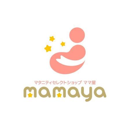 ＊ sa_akutsu ＊ (sa_akutsu)さんのマタニティショップ　「ママ屋」のロゴ作成への提案