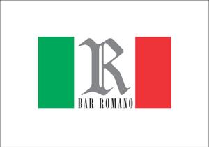 加藤　寛 (sp7d75q9)さんの麻布十番のイタリアンバル「BAR ROMANO」のロゴ＆マークへの提案