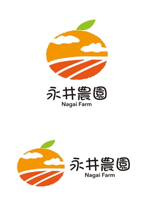田中　威 (dd51)さんのみかん(柑橘)農家「永井農園」のロゴへの提案