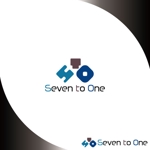 WATARU  MEZAKI (houdo20)さんの会社「Seven to One」のロゴへの提案