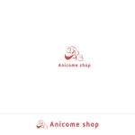 yuzu (john9107)さんの造花など装飾品のショップ「Anicome shop」のロゴデザインへの提案