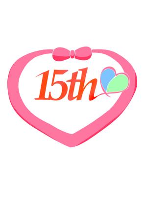 Neo-07さんの会社創立15周年の「15th」の記念マークへの提案