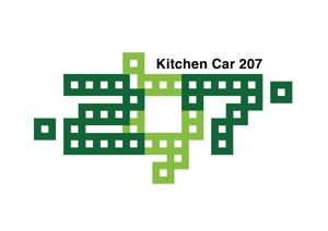 NICE (waru)さんのキッチンカー「207」のロゴへの提案