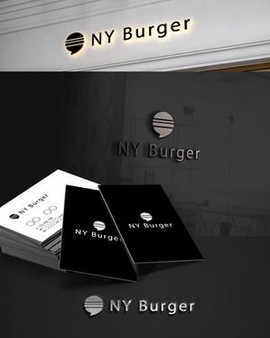 DR.DESIGN (Nakamura__)さんの英語の話せるハンバーガーショップ「 NY Burger」のロゴへの提案