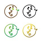 吉井政樹 (makio3)さんの植物系ヘアカラーの専門美容室「髪癒くりすぷ」（kamiyu）のロゴへの提案