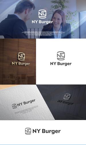 NJONESKYDWS (NJONES)さんの英語の話せるハンバーガーショップ「 NY Burger」のロゴへの提案