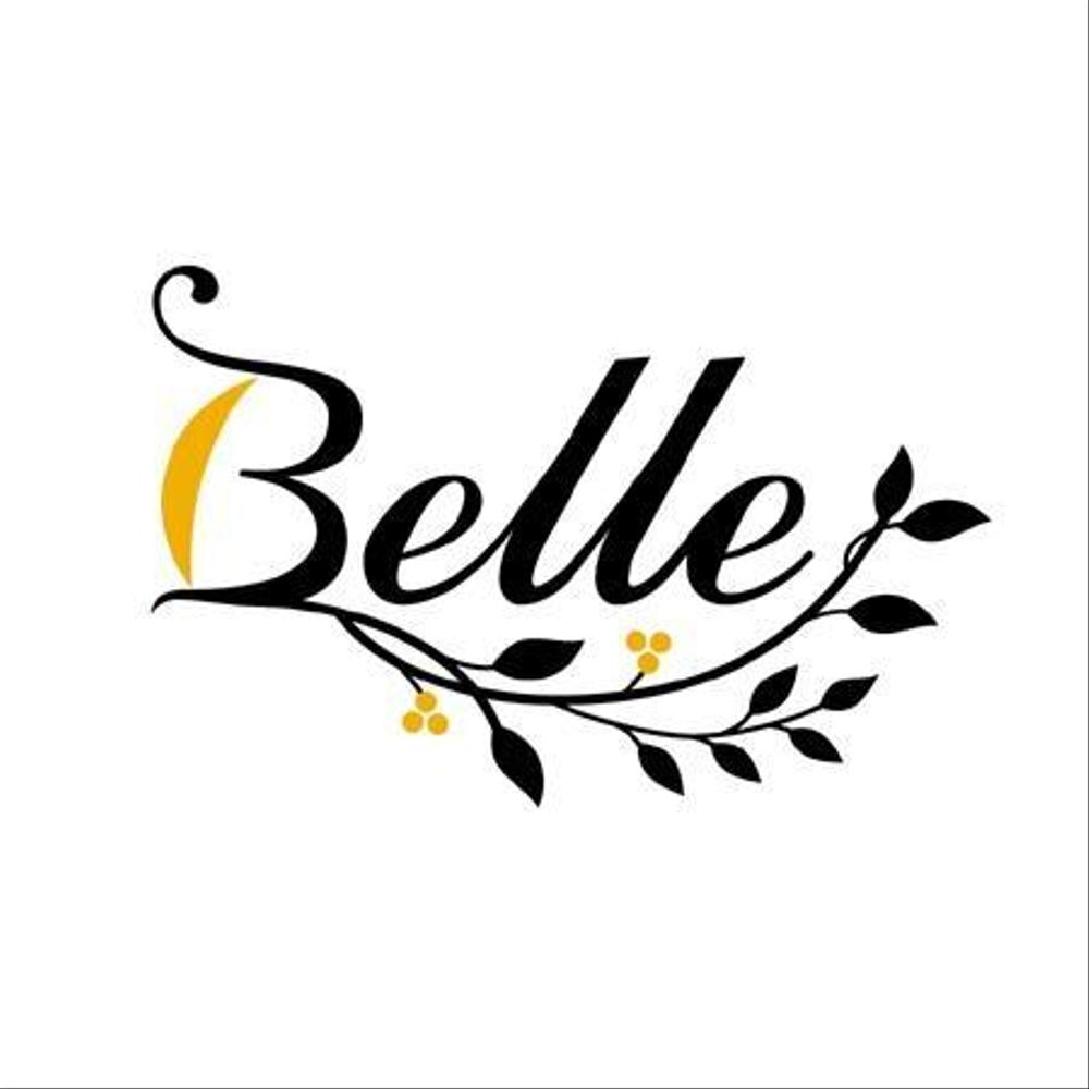 カラーコンタクト「Belle」のロゴ作成