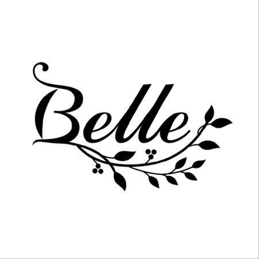 カラーコンタクト「Belle」のロゴ作成