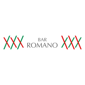maamademusic (maamademusic)さんの麻布十番のイタリアンバル「BAR ROMANO」のロゴ＆マークへの提案