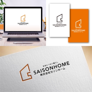 Hi-Design (hirokips)さんの不動産会社「SAISONHOME」のロゴへの提案