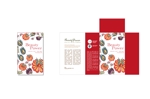 Mimosa graphisme (mimosagraphisme)さんの健康飲料のパッケージデザイン、花模様（ペーズリーぽく）、華やか、妖艶への提案