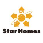 川崎コースケ (johnnywinter)さんの不動産会社スターホームズ　star homes　のロゴへの提案