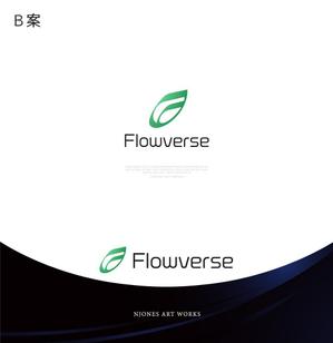 NJONESKYDWS (NJONES)さんの新規法人「Flowverse」のロゴへの提案