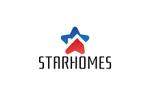 スマートワーク合同会社 (smartwork_kind)さんの不動産会社スターホームズ　star homes　のロゴへの提案