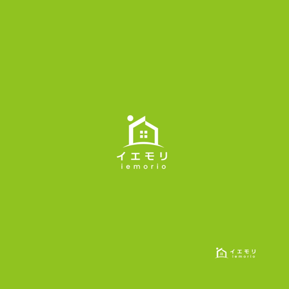 中古住宅専門の不動産会社『イエモリ』のロゴ