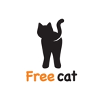 coron820さんの「Free cat」のロゴ作成への提案