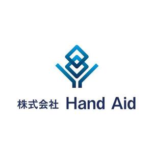 K' design office (Raptor)さんの株式会社Hand Aidの企業ロゴへの提案