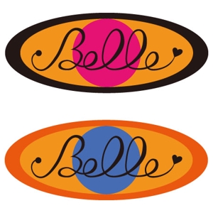 ebtenさんのカラーコンタクト「Belle」のロゴ作成への提案