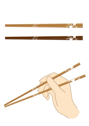 harumaeさんの箸のデザイン希望【ナチュラル・ベーシック系】への提案