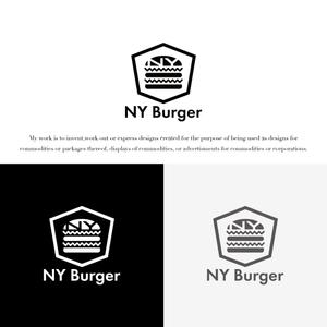 KT (KANJI01)さんの英語の話せるハンバーガーショップ「 NY Burger」のロゴへの提案