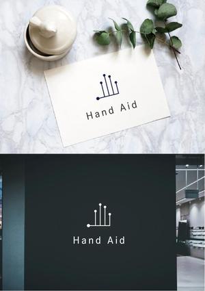 a ()さんの株式会社Hand Aidの企業ロゴへの提案
