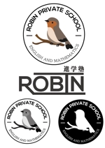 DSET企画 (dosuwork)さんの進学塾ROBINのロゴへの提案